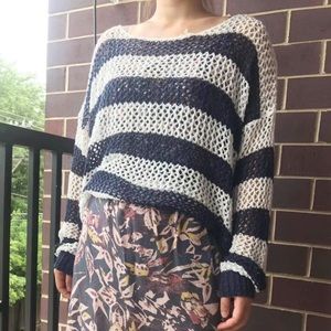 Cozy Stripes Pullover Sweater